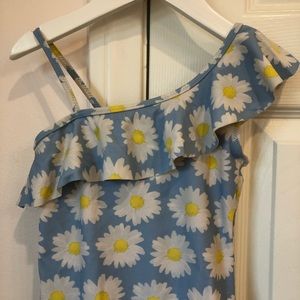 Crewcuts Jcrew Girls’ Daisy swimsuit Size 4/5